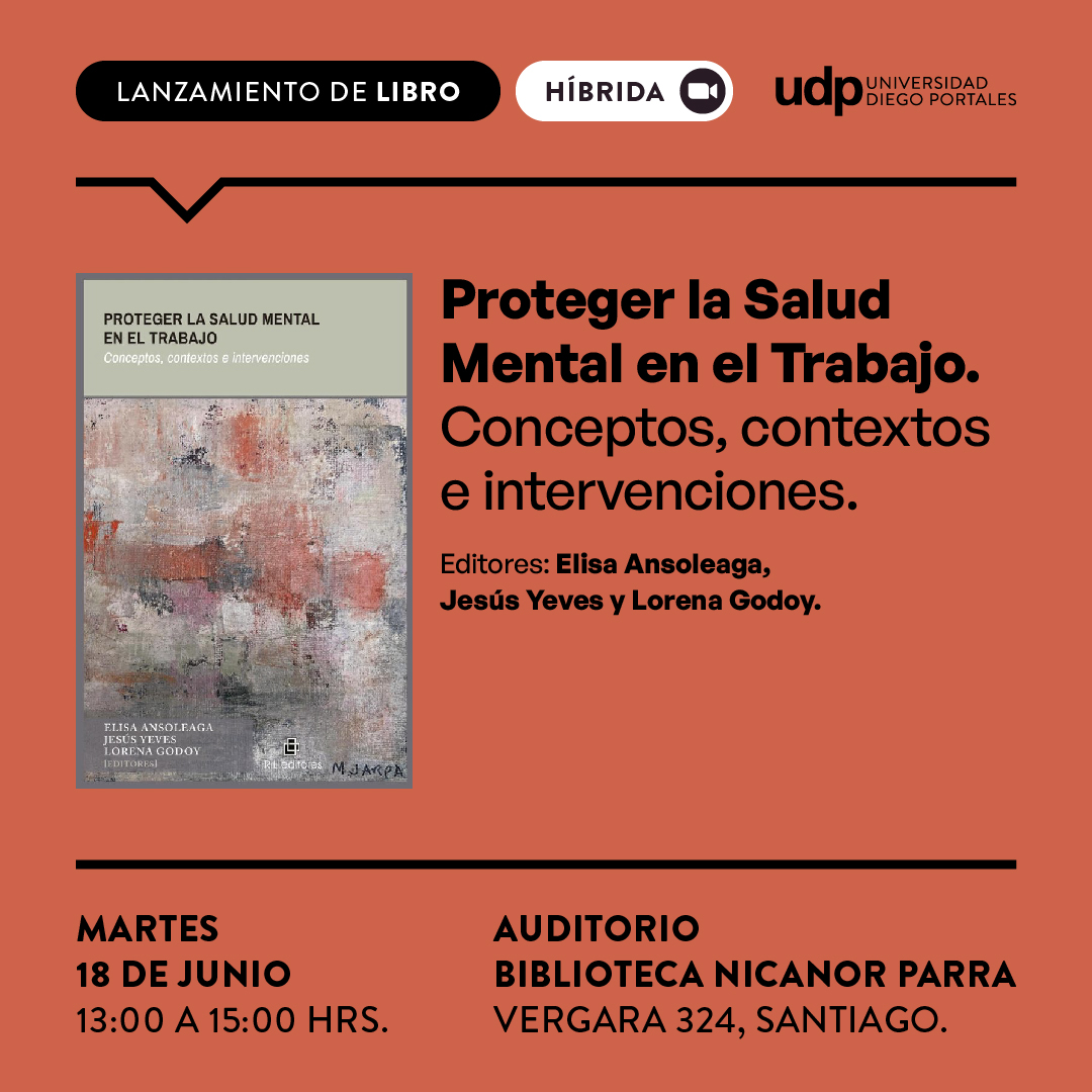 Lanzamiento del libro: “Proteger la Salud Mental en el Trabajo ...