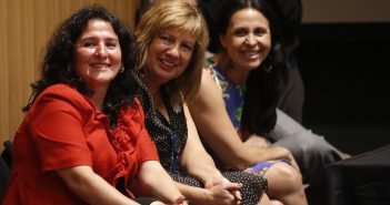 Jacqueline Hernández, Patricia Mardones y Sandra Abrigo, Secretarias de la Escuela de Psicología UDP